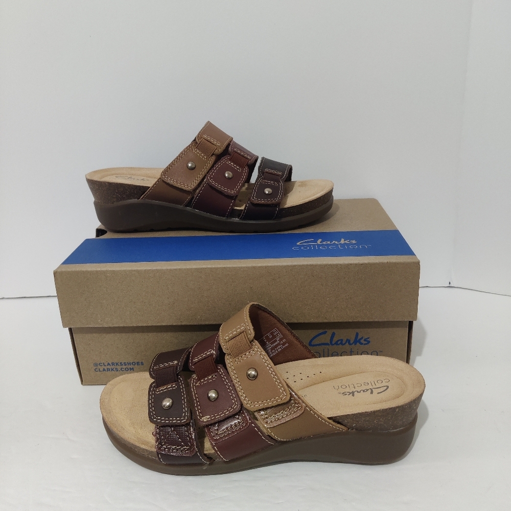 Clarks Collection Calenne Lily  Woman's Sandals NEW IN BOX